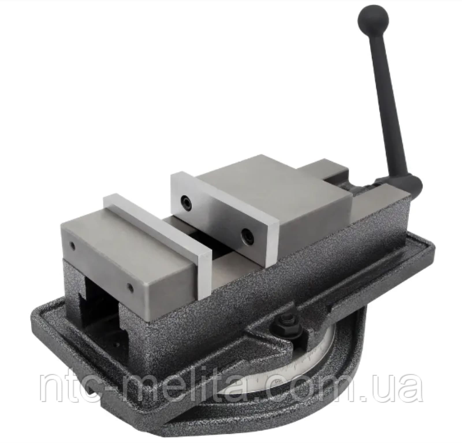 Precision swivel machine vise 160 mm