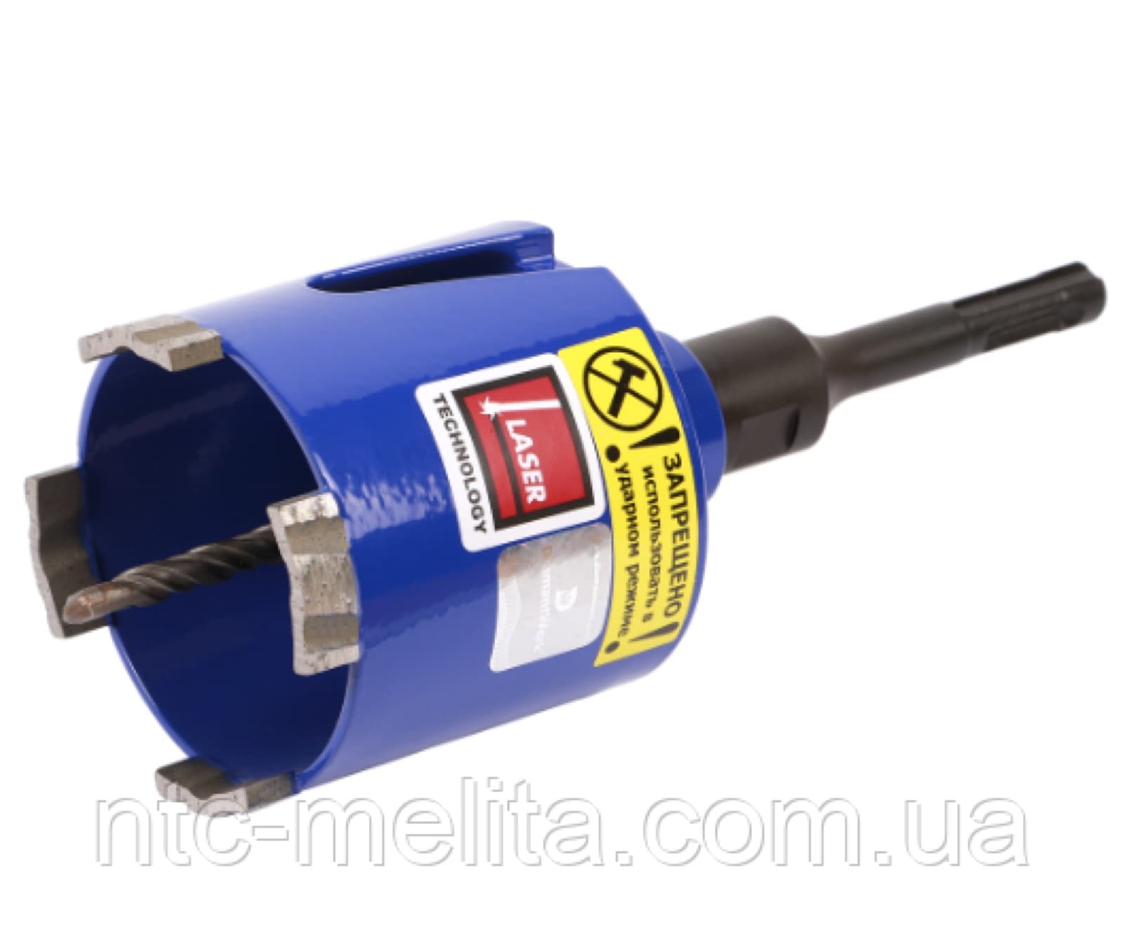 Segmented diamond core drill DDS-W 82x65-4xM16 T-Concrete/SDS+