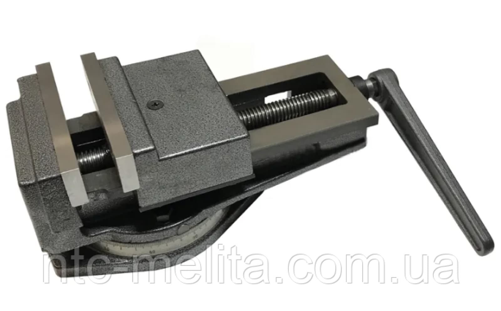 Swivel machine vise 160 mm